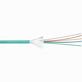 Кабель оптоволоконный LEGRAND OM4 многомодовый внутренний/наружный с плотным буфером 6 волокон LSZH 1000 м