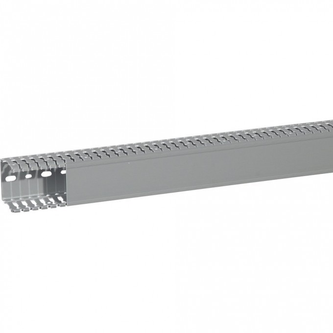 Кабель-канал LEGRAND (крышка + основание) Transcab 60x60 мм RAL 7030 серый 636112