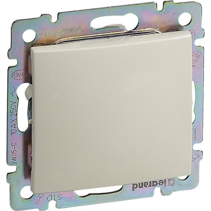 Переключатель LEGRAND Valena на два направления IP 44 10 A 250 В слоновая кость 774106