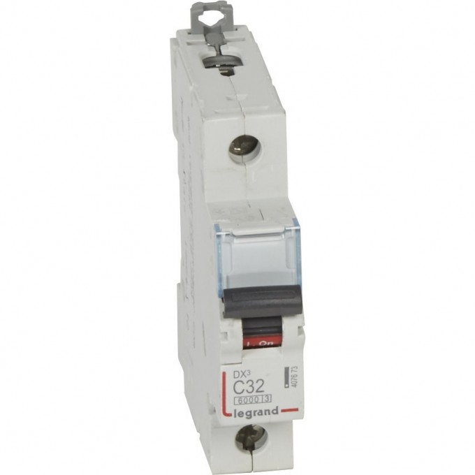 Автоматический выключатель LEGRAND DX3 1П С 32A 6000/10kA 407673