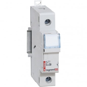 Держатель плавких вставок LEGRAND 1п 5х20 230В