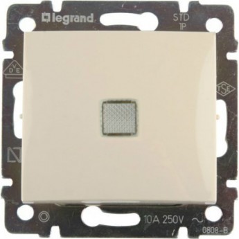 Переключатель LEGRAND Valena на два направления с индикацией 10 A 250 В слоновая кость