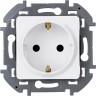Розетка LEGRAND INSPIRIA 2К+З немецкий стандарт 16 А 250 В белый 673720