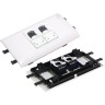 Розетка LEGRAND Mosaic DLP с суппортом для крышки 65мм 2xRJ45 Кат.5e FTP 78673
