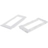 Суппорт LEGRAND Mosaic 6 модулей для кабель-каналов Metra 85х50, 100х50, 130х50 638073