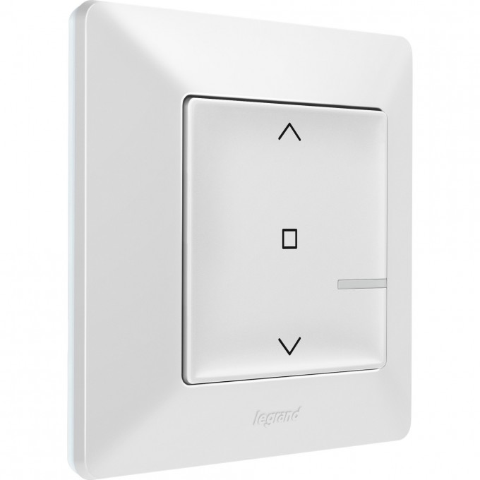 Умный беспроводной выключатель рольставней LEGRAND Valena Life with NETATMO, белый 752191
