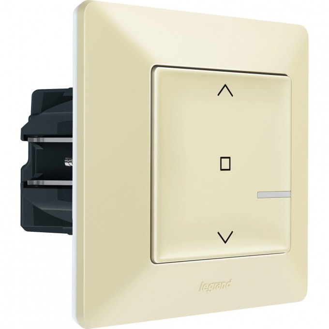 Умный выключатель рольставней LEGRAND Valena Life with NETATMO 500 ВА 230В, слоновая кость 752290