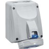 Розетка LEGRAND накладная P17 Tempra Pro IP 66/67 200/250 В 32 A 2К+З серый 555454